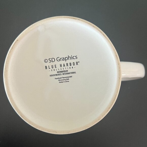 Blue Harbor NEW YORK CITY Landmark Souvenir Oversized Mug ~ SD GRAPHICS - Picture 12 of 13